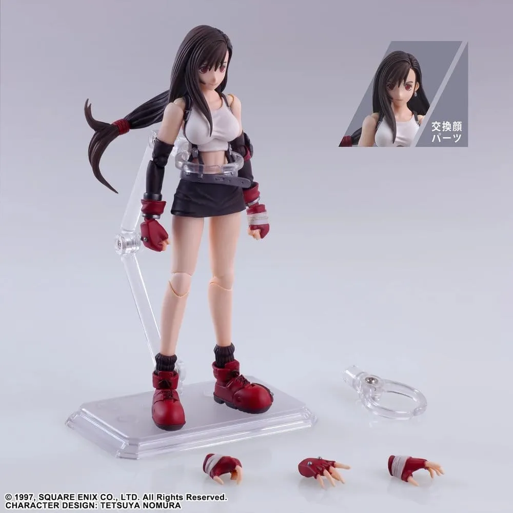 Final Fantasy VII Bring Arts Action Figure Tifa Lockhart Digital Plus Edition 14 cm